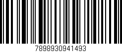 Código de barras (EAN, GTIN, SKU, ISBN): '7898930941493'