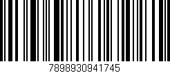 Código de barras (EAN, GTIN, SKU, ISBN): '7898930941745'