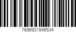 Código de barras (EAN, GTIN, SKU, ISBN): '7898931946534'