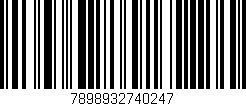 Código de barras (EAN, GTIN, SKU, ISBN): '7898932740247'