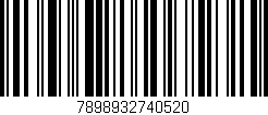 Código de barras (EAN, GTIN, SKU, ISBN): '7898932740520'
