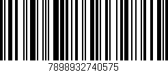 Código de barras (EAN, GTIN, SKU, ISBN): '7898932740575'