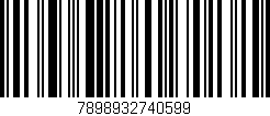 Código de barras (EAN, GTIN, SKU, ISBN): '7898932740599'