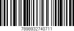 Código de barras (EAN, GTIN, SKU, ISBN): '7898932740711'