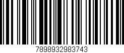 Código de barras (EAN, GTIN, SKU, ISBN): '7898932983743'