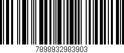 Código de barras (EAN, GTIN, SKU, ISBN): '7898932983903'