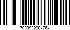 Código de barras (EAN, GTIN, SKU, ISBN): '7898932984764'