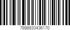 Código de barras (EAN, GTIN, SKU, ISBN): '7898933436170'