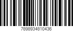 Código de barras (EAN, GTIN, SKU, ISBN): '7898934810436'