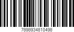 Código de barras (EAN, GTIN, SKU, ISBN): '7898934810498'