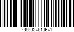 Código de barras (EAN, GTIN, SKU, ISBN): '7898934810641'