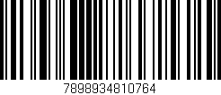 Código de barras (EAN, GTIN, SKU, ISBN): '7898934810764'