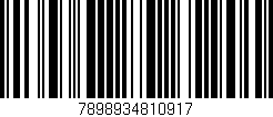 Código de barras (EAN, GTIN, SKU, ISBN): '7898934810917'