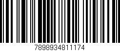 Código de barras (EAN, GTIN, SKU, ISBN): '7898934811174'