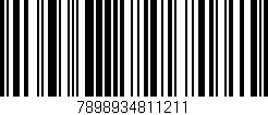 Código de barras (EAN, GTIN, SKU, ISBN): '7898934811211'