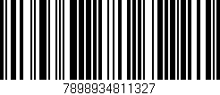 Código de barras (EAN, GTIN, SKU, ISBN): '7898934811327'