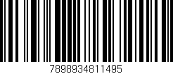 Código de barras (EAN, GTIN, SKU, ISBN): '7898934811495'