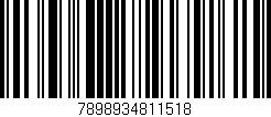 Código de barras (EAN, GTIN, SKU, ISBN): '7898934811518'