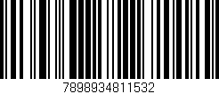 Código de barras (EAN, GTIN, SKU, ISBN): '7898934811532'