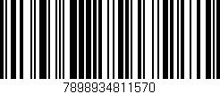 Código de barras (EAN, GTIN, SKU, ISBN): '7898934811570'