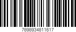 Código de barras (EAN, GTIN, SKU, ISBN): '7898934811617'