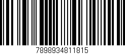 Código de barras (EAN, GTIN, SKU, ISBN): '7898934811815'