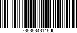Código de barras (EAN, GTIN, SKU, ISBN): '7898934811990'