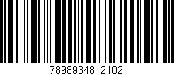 Código de barras (EAN, GTIN, SKU, ISBN): '7898934812102'