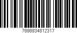 Código de barras (EAN, GTIN, SKU, ISBN): '7898934812317'