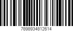 Código de barras (EAN, GTIN, SKU, ISBN): '7898934812614'