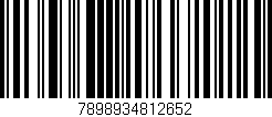Código de barras (EAN, GTIN, SKU, ISBN): '7898934812652'