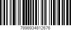 Código de barras (EAN, GTIN, SKU, ISBN): '7898934812676'