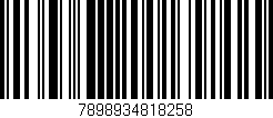 Código de barras (EAN, GTIN, SKU, ISBN): '7898934818258'