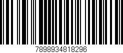 Código de barras (EAN, GTIN, SKU, ISBN): '7898934818296'