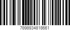 Código de barras (EAN, GTIN, SKU, ISBN): '7898934818661'