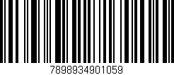 Código de barras (EAN, GTIN, SKU, ISBN): '7898934901059'