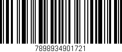 Código de barras (EAN, GTIN, SKU, ISBN): '7898934901721'
