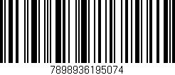 Código de barras (EAN, GTIN, SKU, ISBN): '7898936195074'