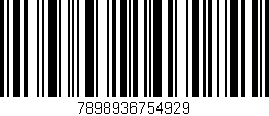 Código de barras (EAN, GTIN, SKU, ISBN): '7898936754929'