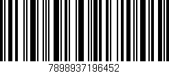 Código de barras (EAN, GTIN, SKU, ISBN): '7898937196452'