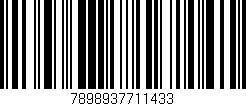 Código de barras (EAN, GTIN, SKU, ISBN): '7898937711433'