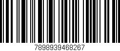 Código de barras (EAN, GTIN, SKU, ISBN): '7898939468267'