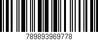 Código de barras (EAN, GTIN, SKU, ISBN): '789893969778'