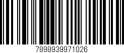 Código de barras (EAN, GTIN, SKU, ISBN): '7898939971026'