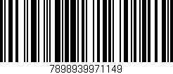Código de barras (EAN, GTIN, SKU, ISBN): '7898939971149'