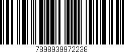 Código de barras (EAN, GTIN, SKU, ISBN): '7898939972238'
