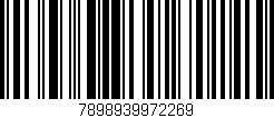 Código de barras (EAN, GTIN, SKU, ISBN): '7898939972269'