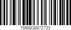 Código de barras (EAN, GTIN, SKU, ISBN): '7898939972733'