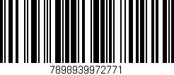 Código de barras (EAN, GTIN, SKU, ISBN): '7898939972771'