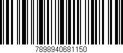 Código de barras (EAN, GTIN, SKU, ISBN): '7898940681150'